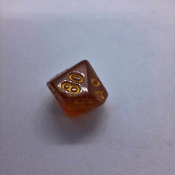 Desert Swirl 6 Die Polyhedral Set RPG Dice Games Tabletop‎ Magic Counter - Picture 2 of 7